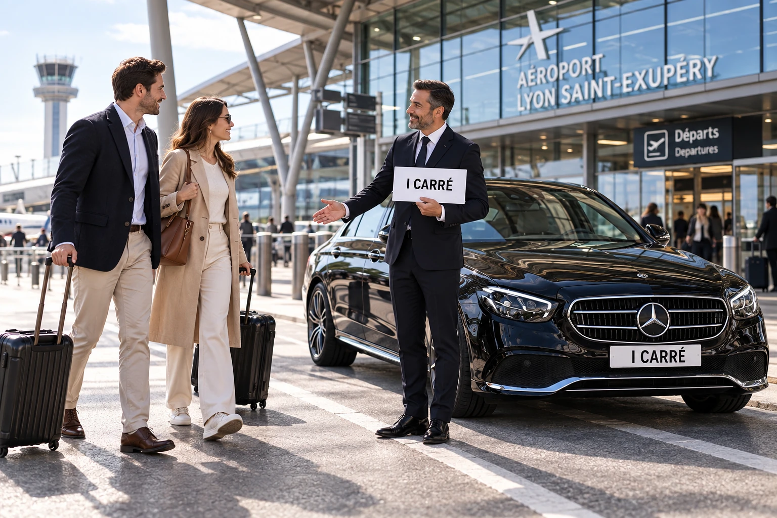 Berline avec chauffeur 228 Transfers pour un transfert VTC en France